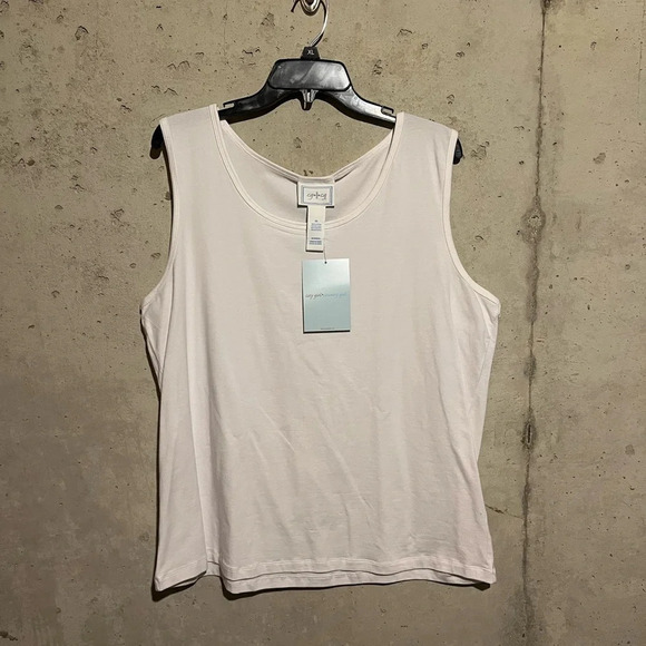 NWT Lot Of 2 City Girl Country Girl Women’s Tank Tops 1X Blue, White - Picture 6 of 10